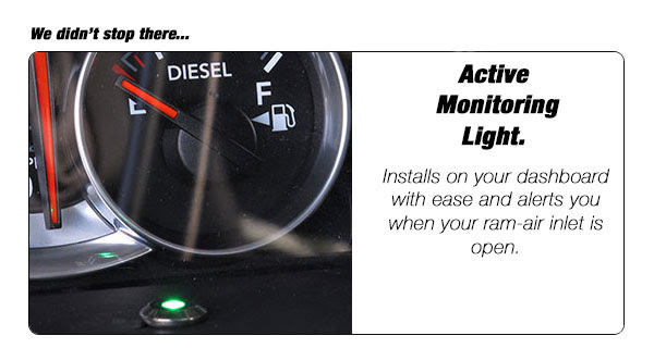 S&B Active Monitoring Light Air Filter at 8LUG Truck Gear